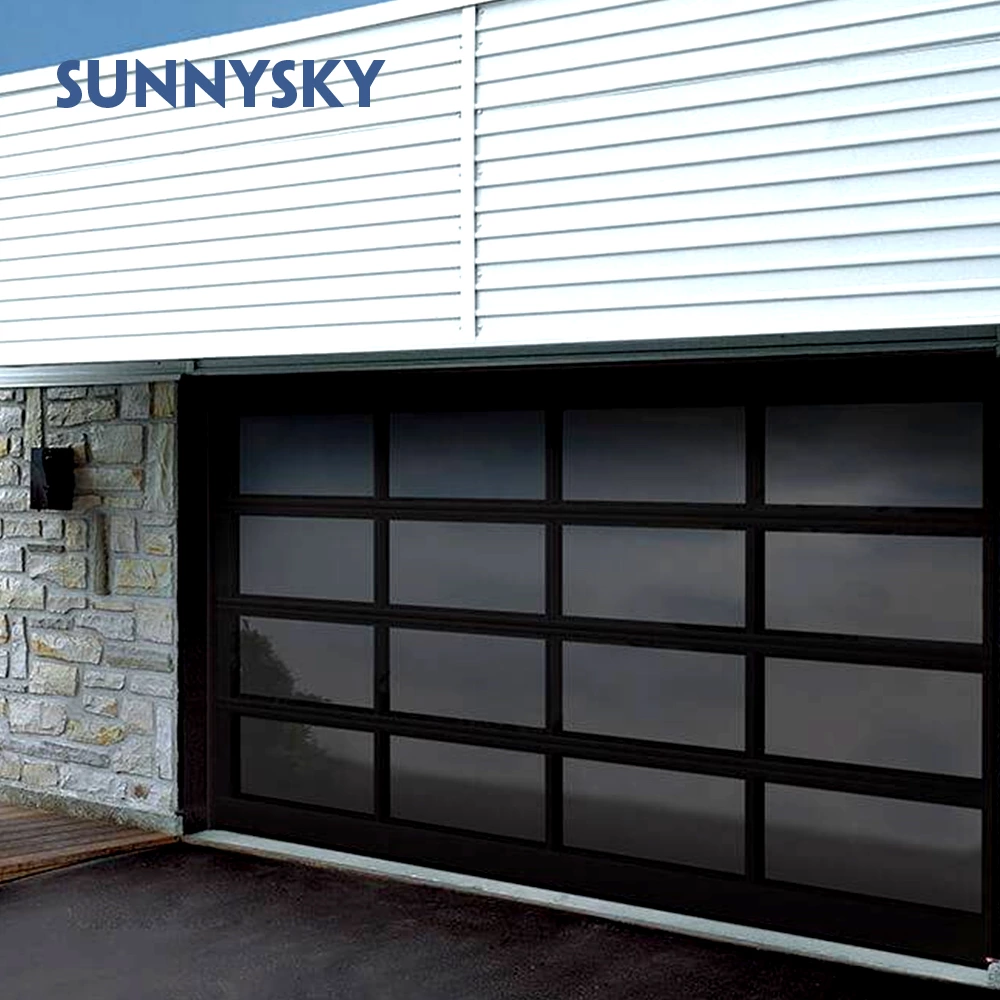 Glass garage door panels price with good quality