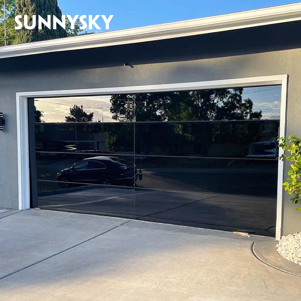 High quality home aluminium put foam garage door