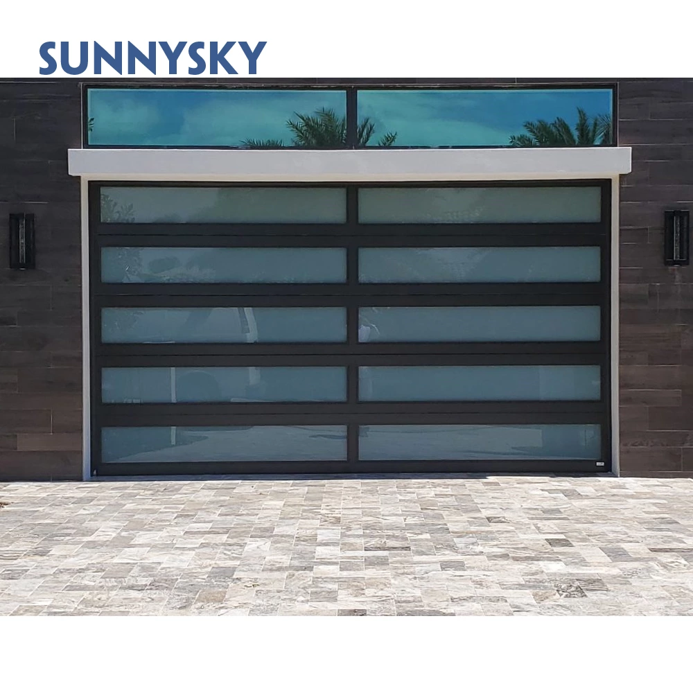 hot sale low price garage door with remote control