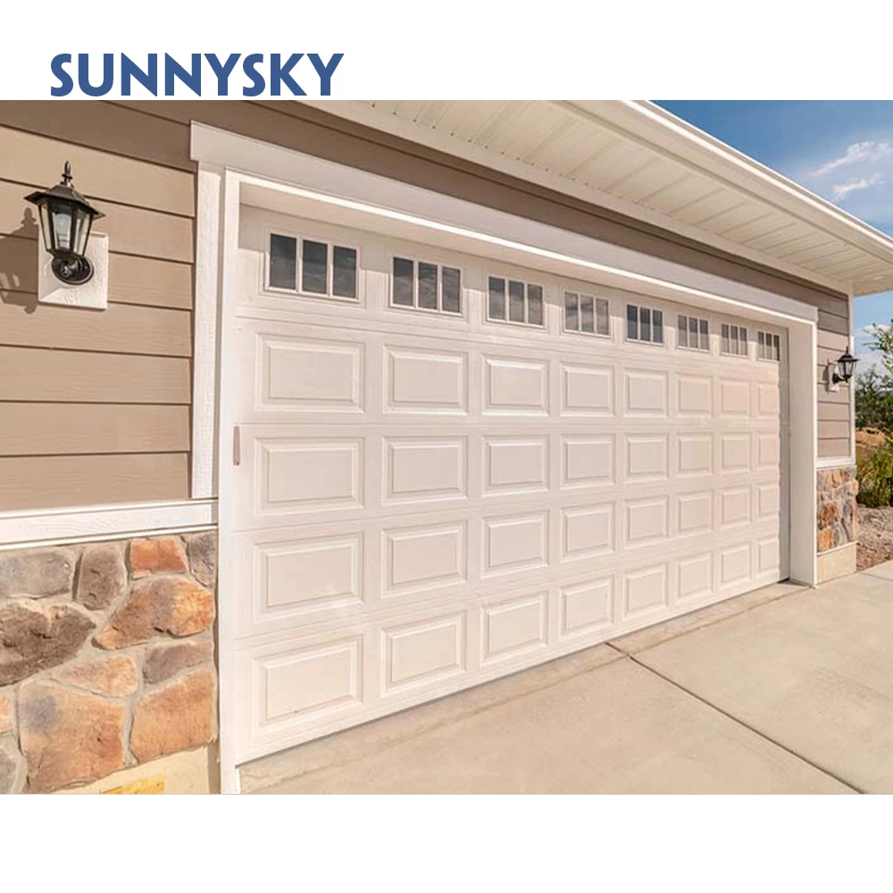 two car roller garage door 9x7 for sale