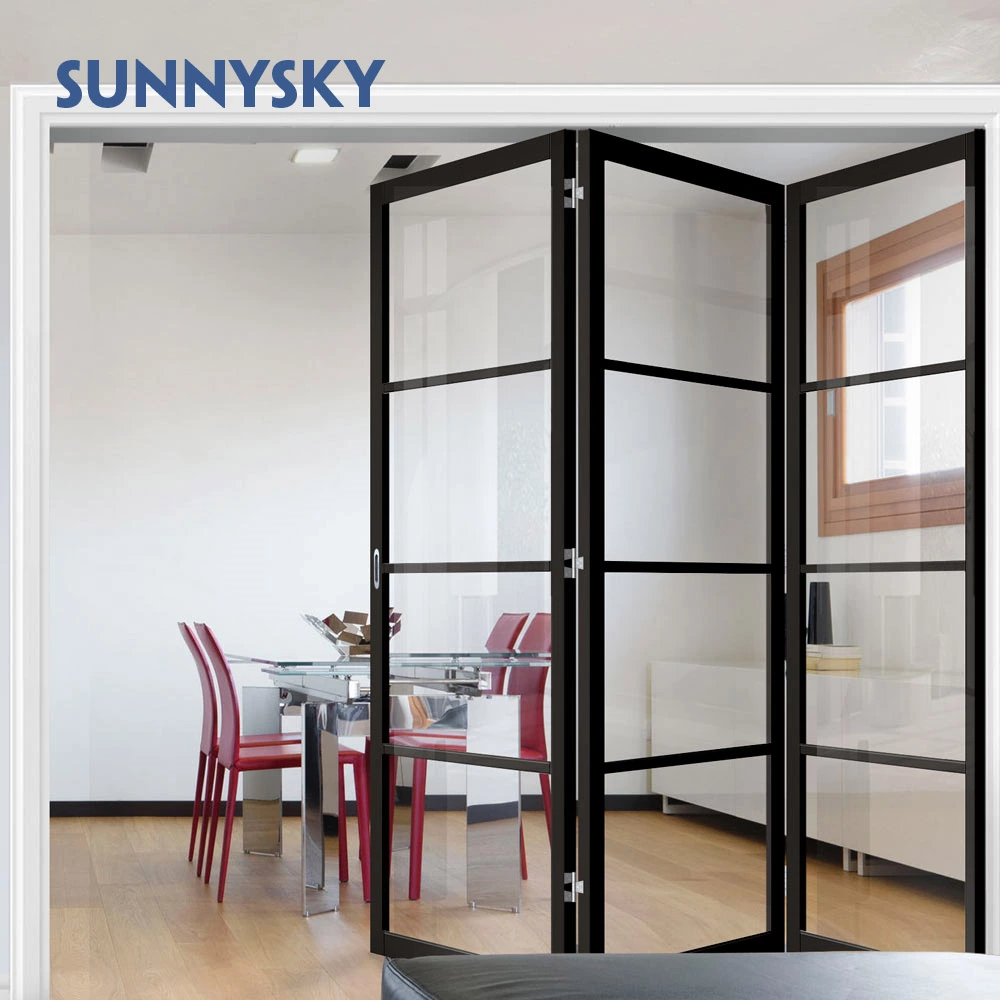 Sliding door bathroom folding door China manufacturer