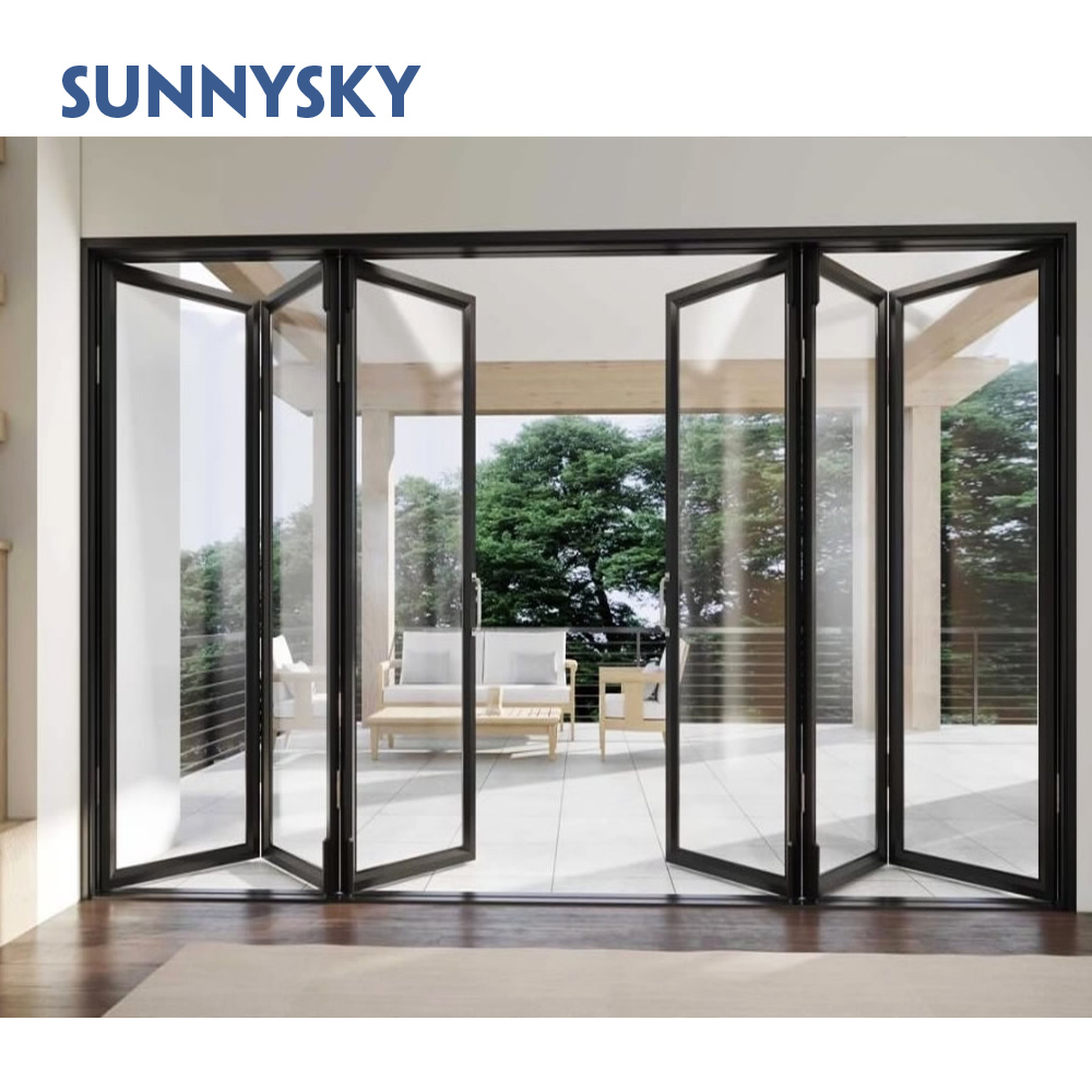 Custom Steel Door Modern Folding Door Iron Folding Door Guangzhou   75 