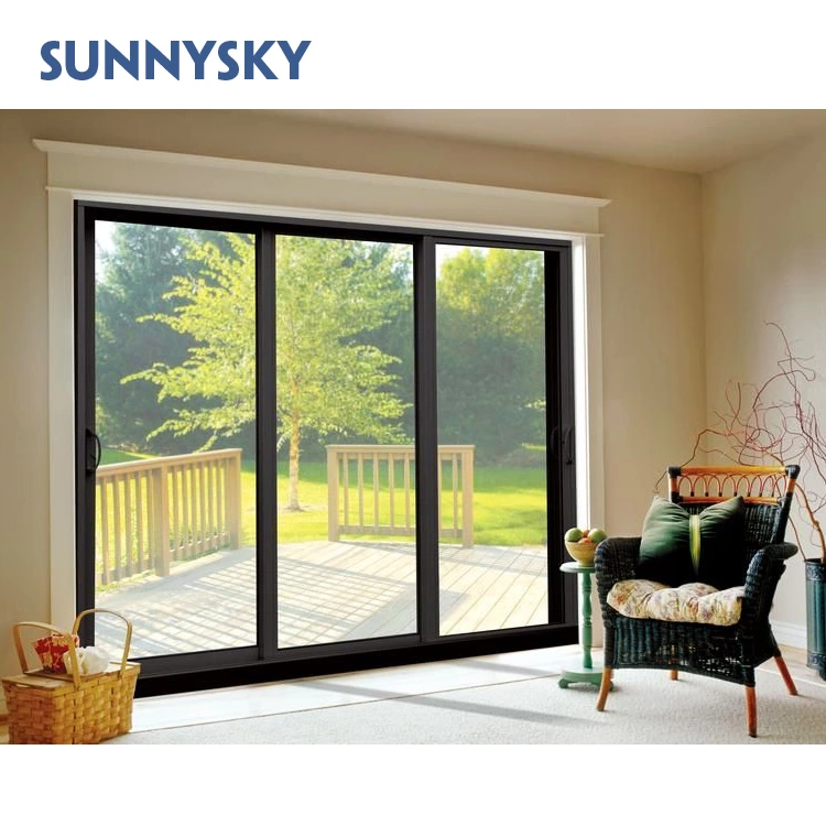 Exterior insulated heavy duty aluminum glass sliding door and window design