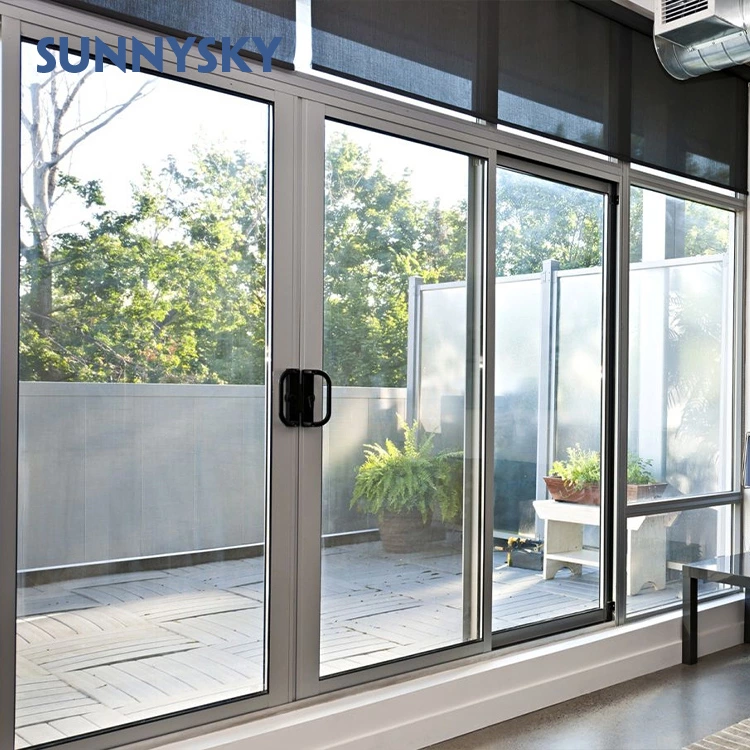 design sliding glass door aluminum tempered sliding doors