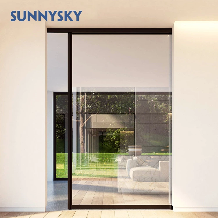 New Design Double Glass Sliding Door Interior/sunroom Aluminum Lift Sliding Doors