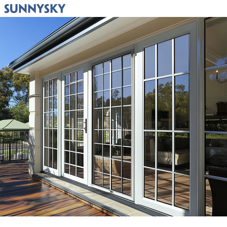 European new grill designs insulation custom factory interior aluminum door entrance door glass casement french doors